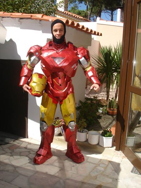 Iron Man Mark 6 - fato/cosplay completo, com LED's - Promo Natal