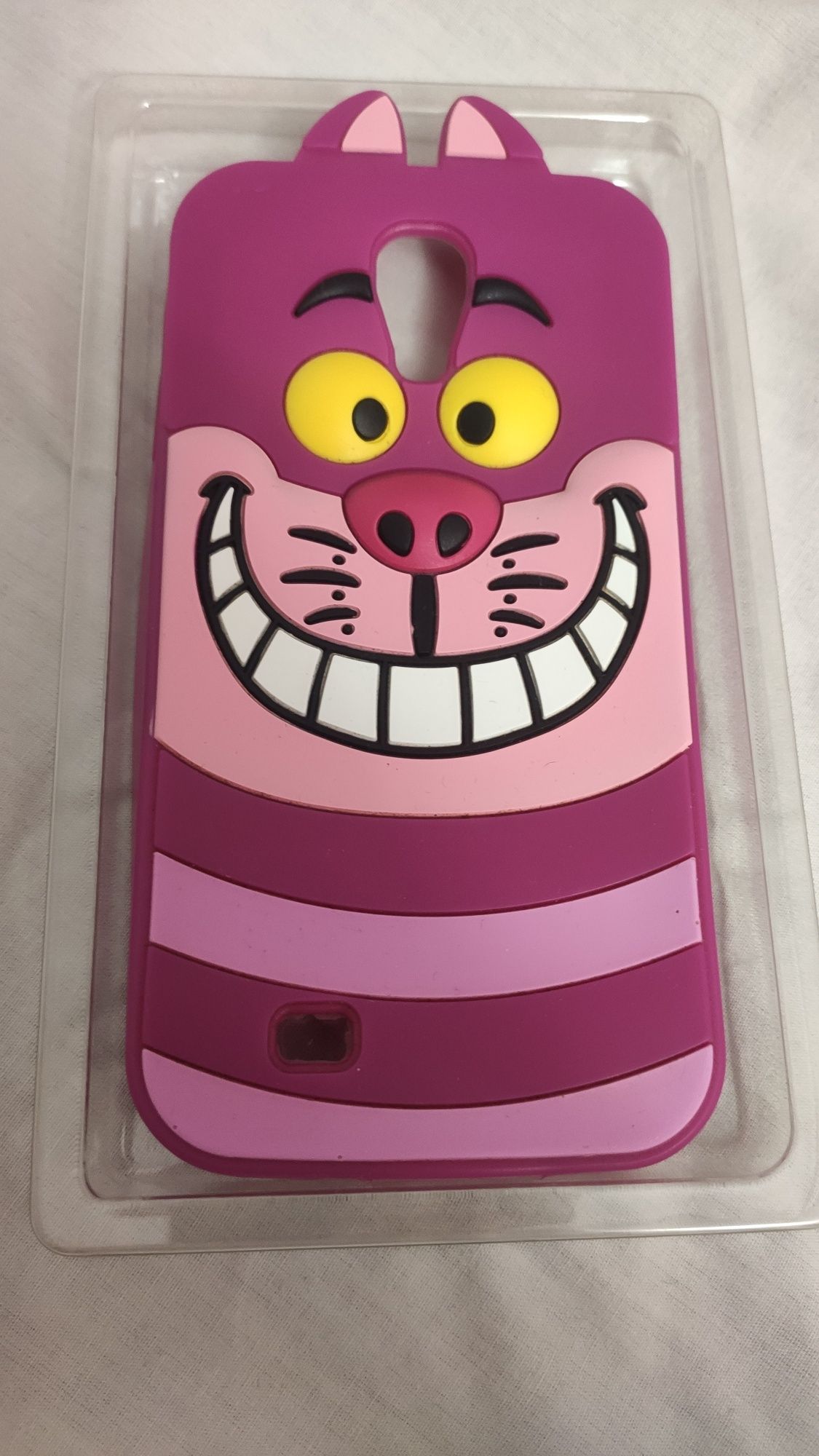 Samsung Galaxy S4 etui różowy kot