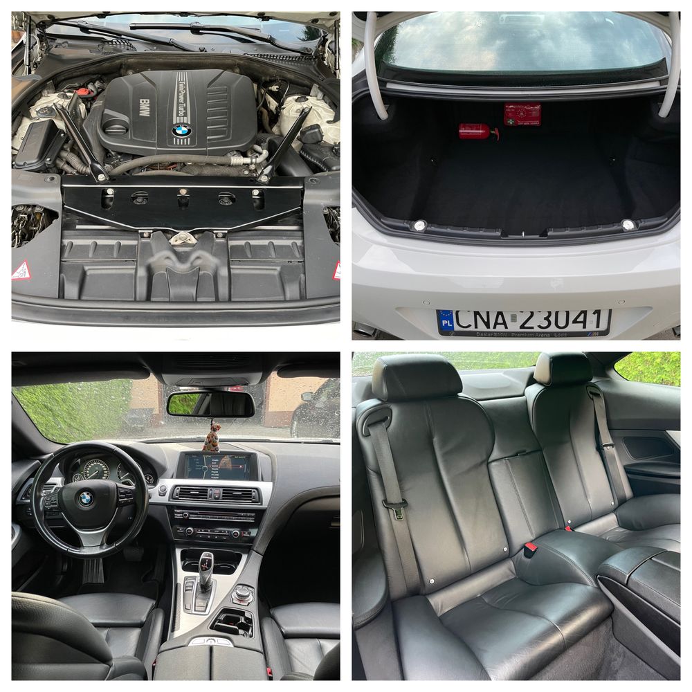 BMW 640D F13 Alpinweiss Adaptive Led Prywatnie