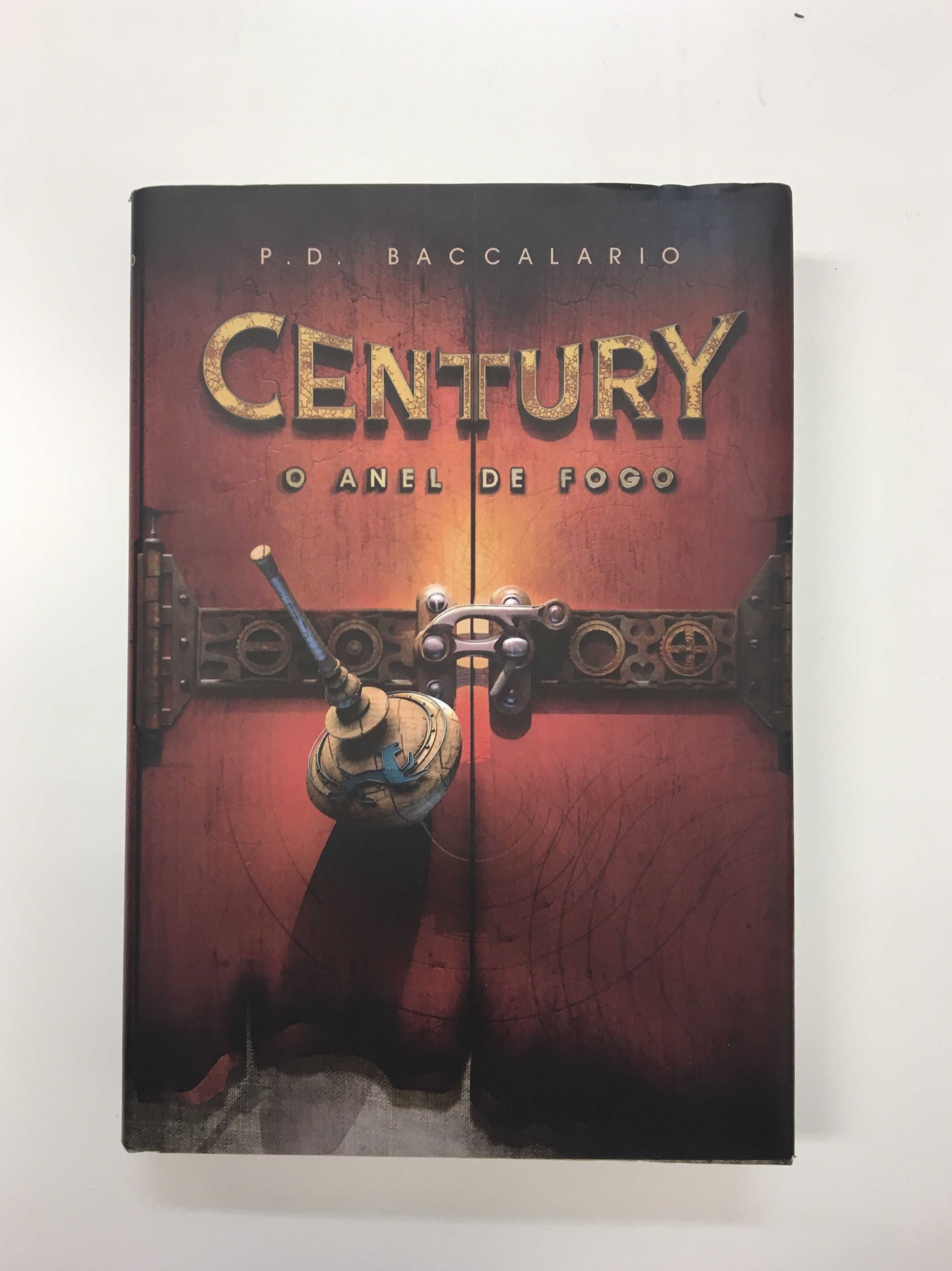 Livro "Century: O Anel de Fogo" de P. D. Baccalario