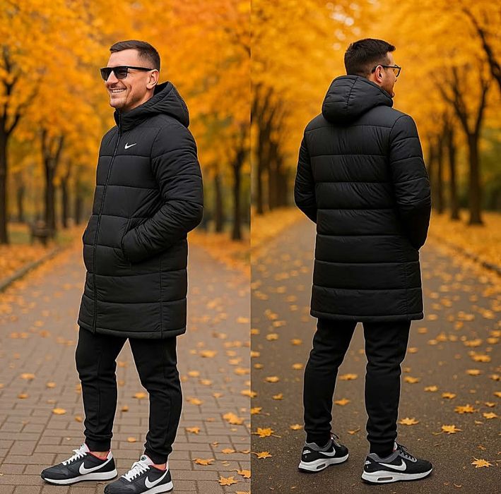 Мужская зимняя куртка парка Nike