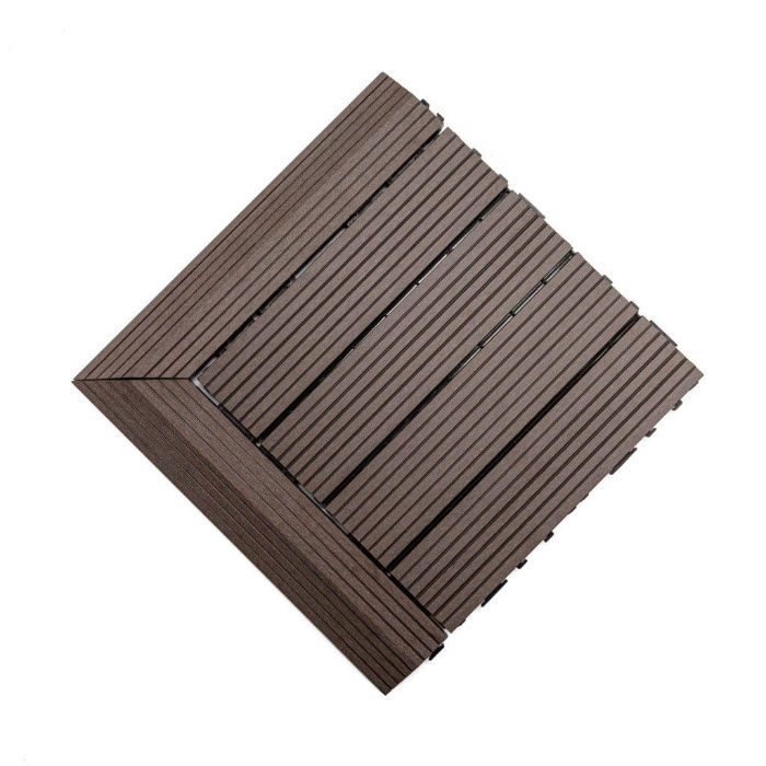 Panel tarasowy - 30 x 30 x 2,5 cm - kolor Miodowy Teak