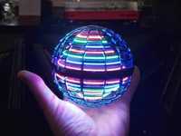Летающий шар спиннер светящийся FlyNova pro Gyrosphere Игрушка мяч бум