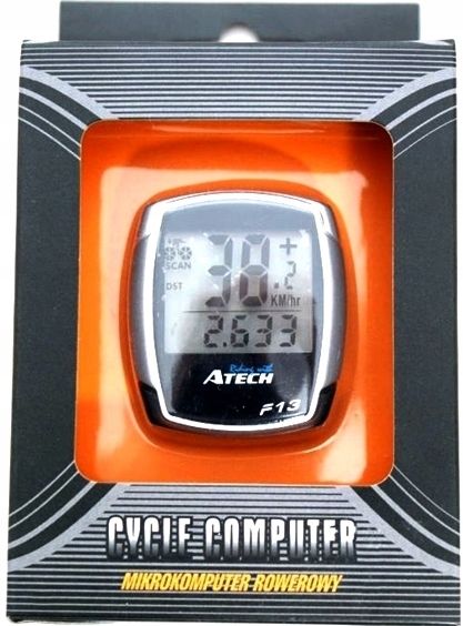 Atech TU13 13 funkcji licznik rowerowy przewodowy