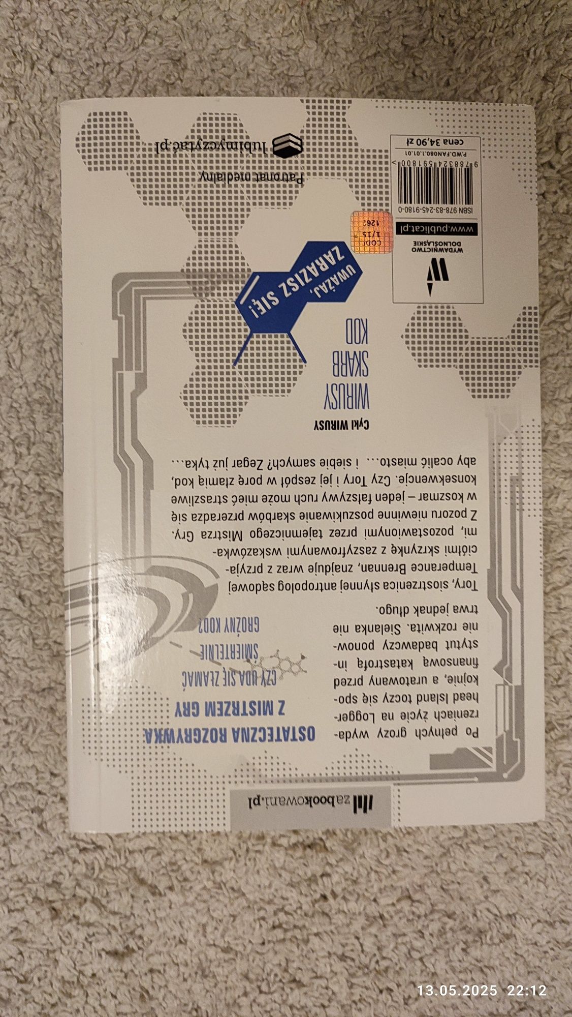 Książka KOD Kathy Reichs Brendan Reichs