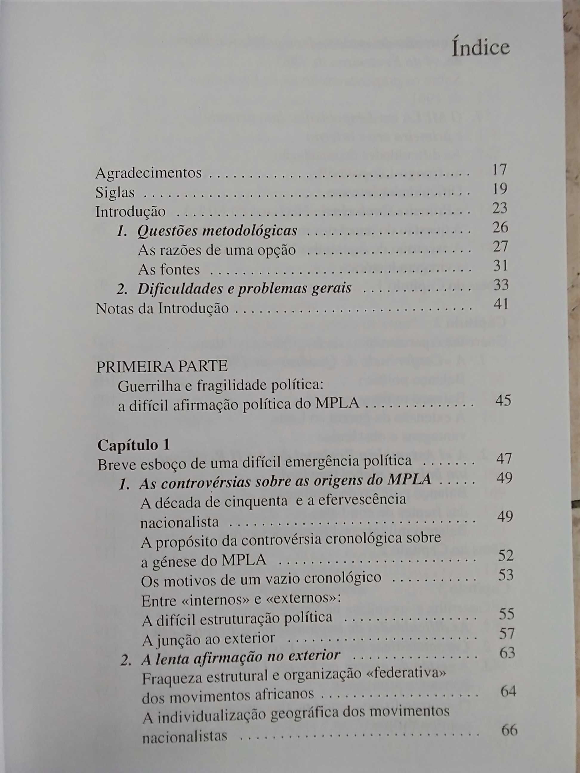 O MPLA Perante Si Proprio (Dissidências e Poder de Estado)