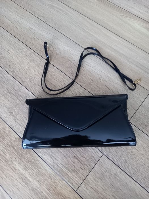 Torebka kopertówka czarna