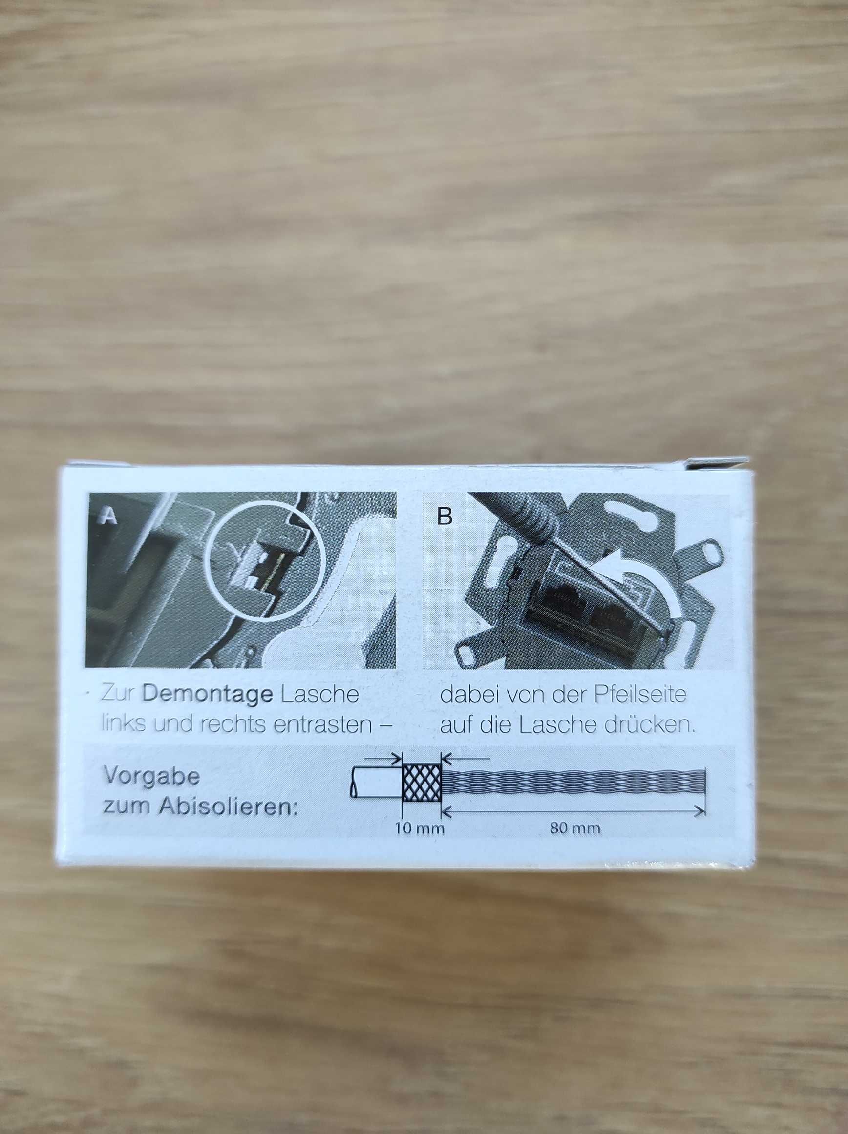 Gniazdo komputerowe UAE pojedyncze (RJ45) Kat. 6 Klasa E
