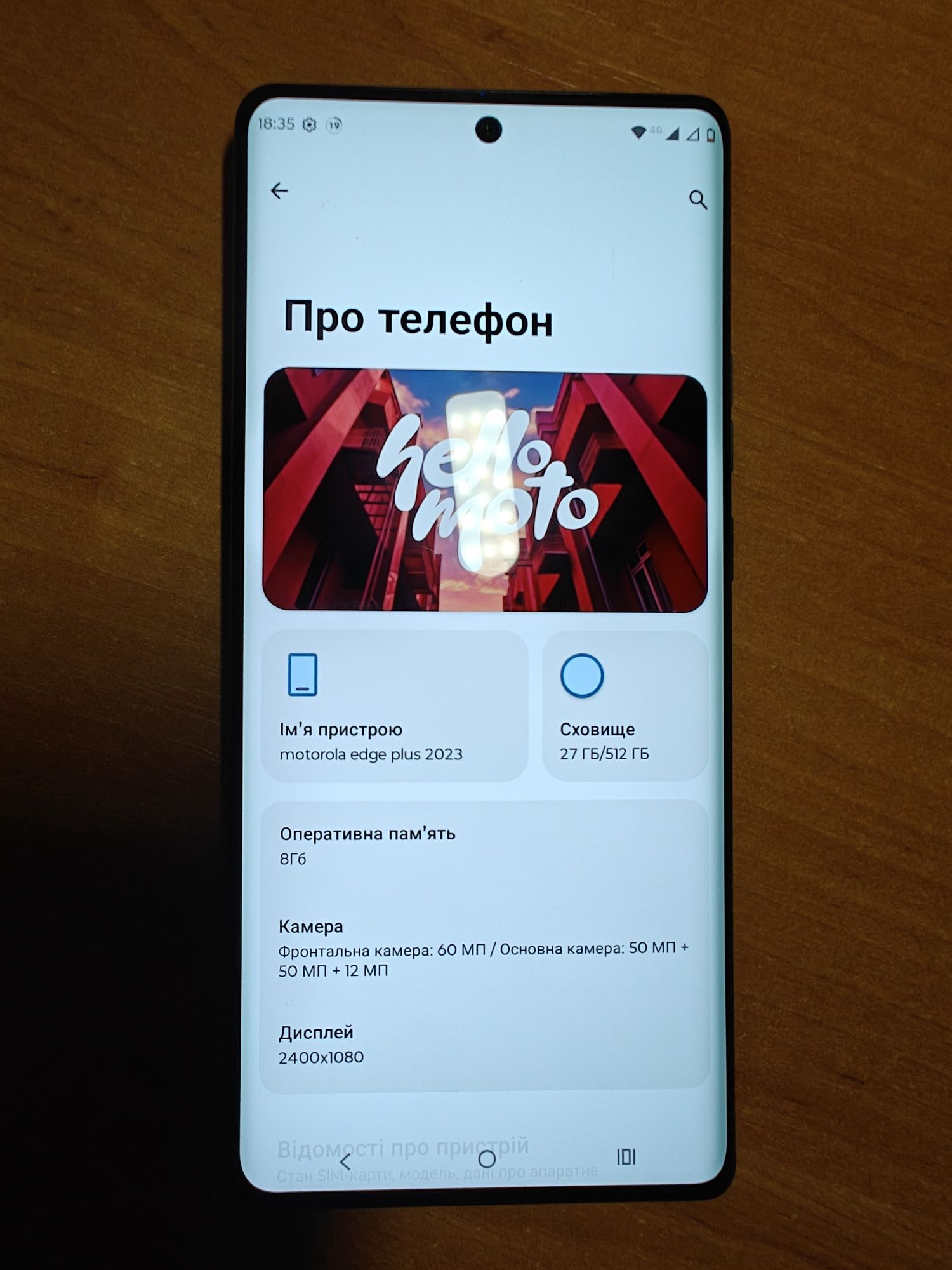Motorola Edge Plus 2023 2 сім 8/512 ГБ