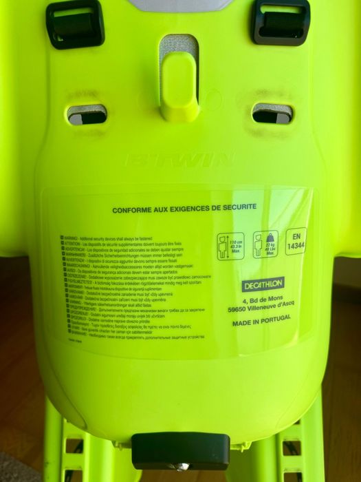 Cadeira de bebe bicicleta