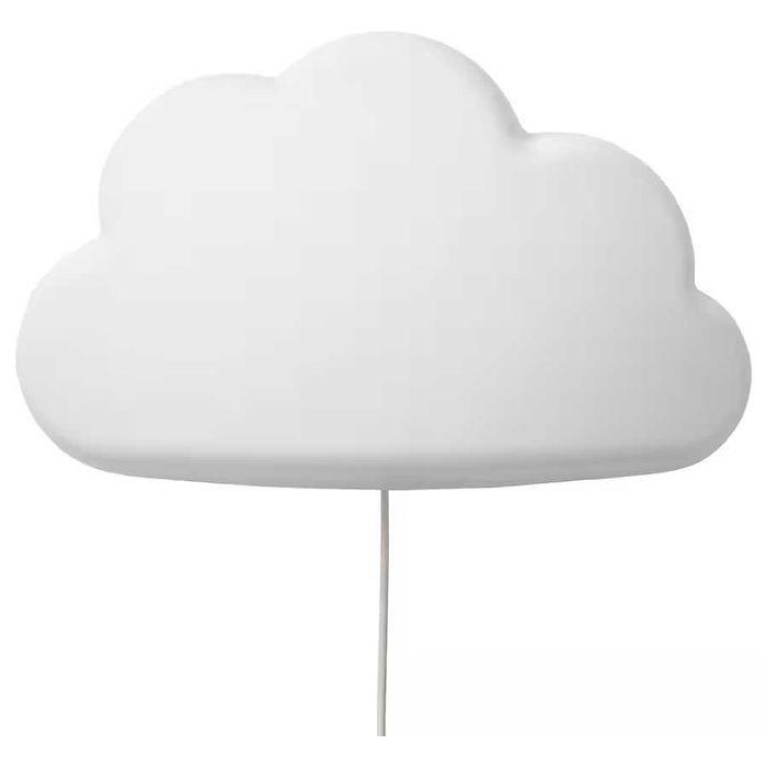 Lampa ścienna LED IKEA - chmurka biały (chmura)