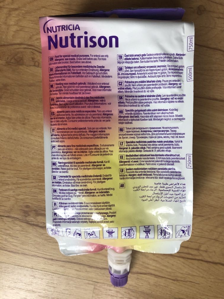 Nutricia Nutrison Energy 1,5 kcal 1000ml x 8 sztuk