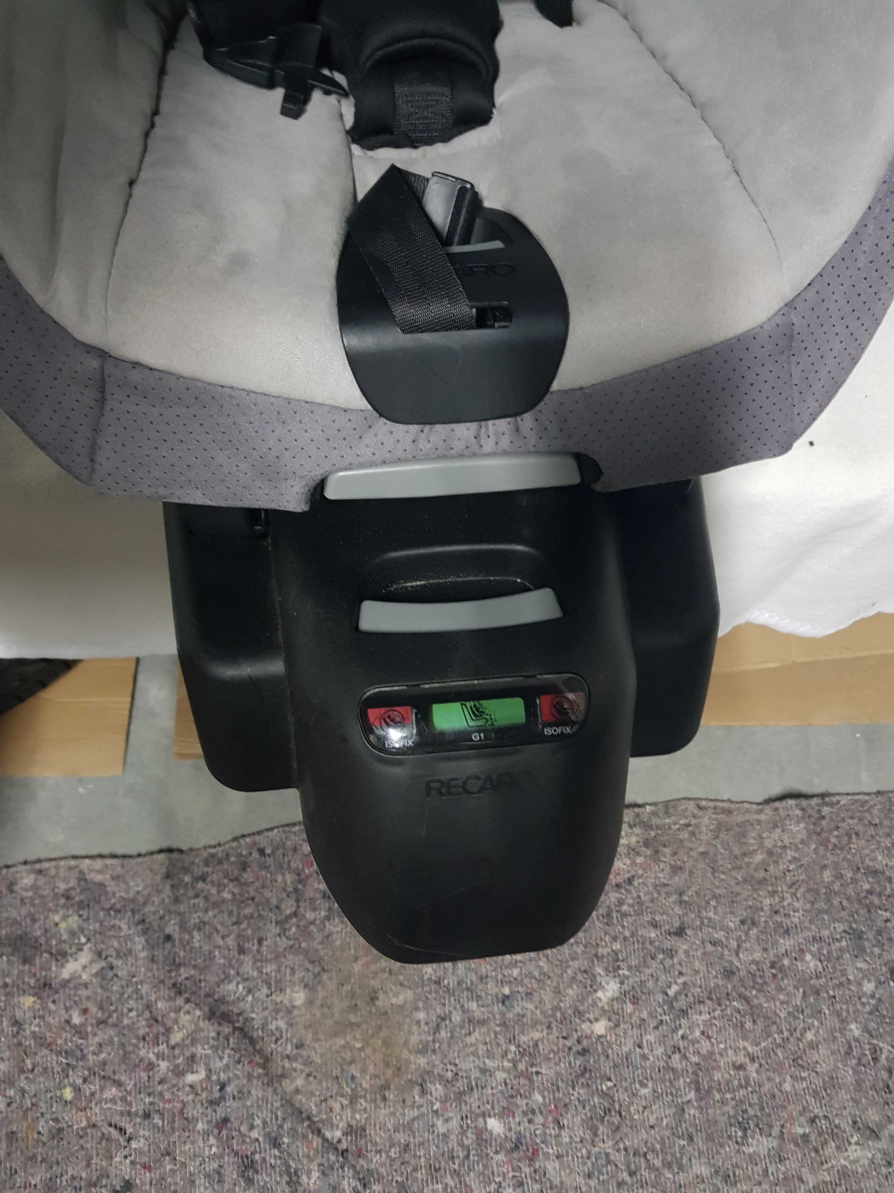 Cadeira Auto Recaro Optiafix(com isofix) Cinzenta