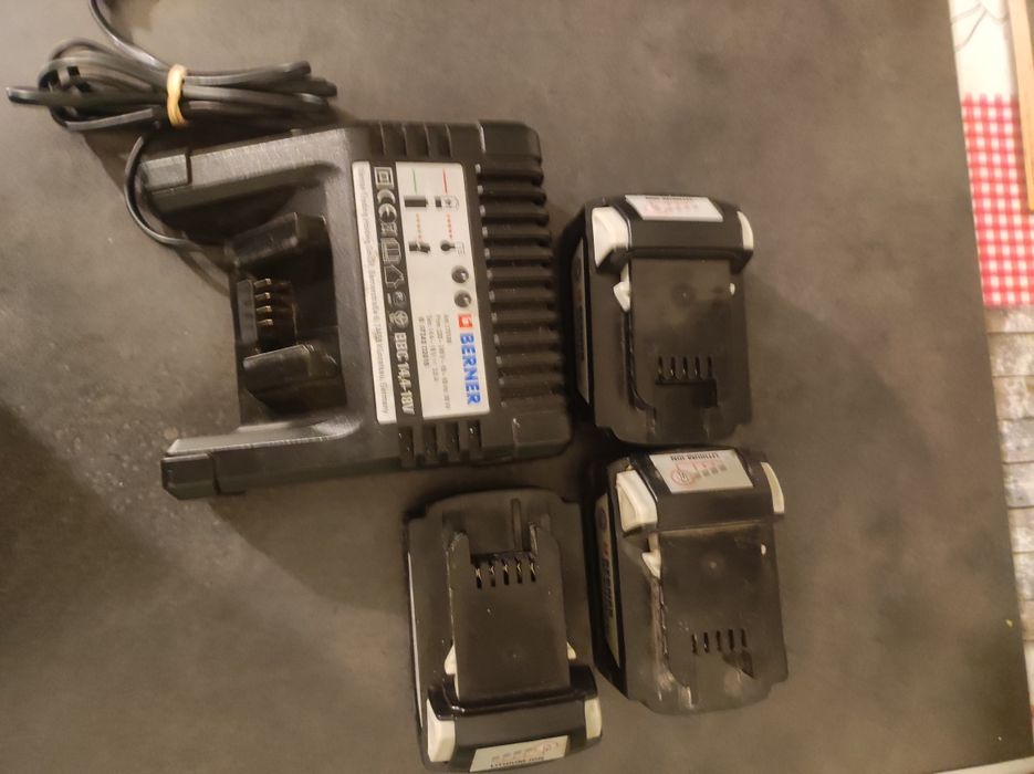 Akumulatorki Berner 18v