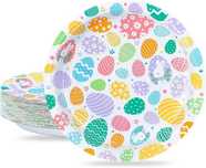 Papierowe Talerze 50 sztuk 23 cm