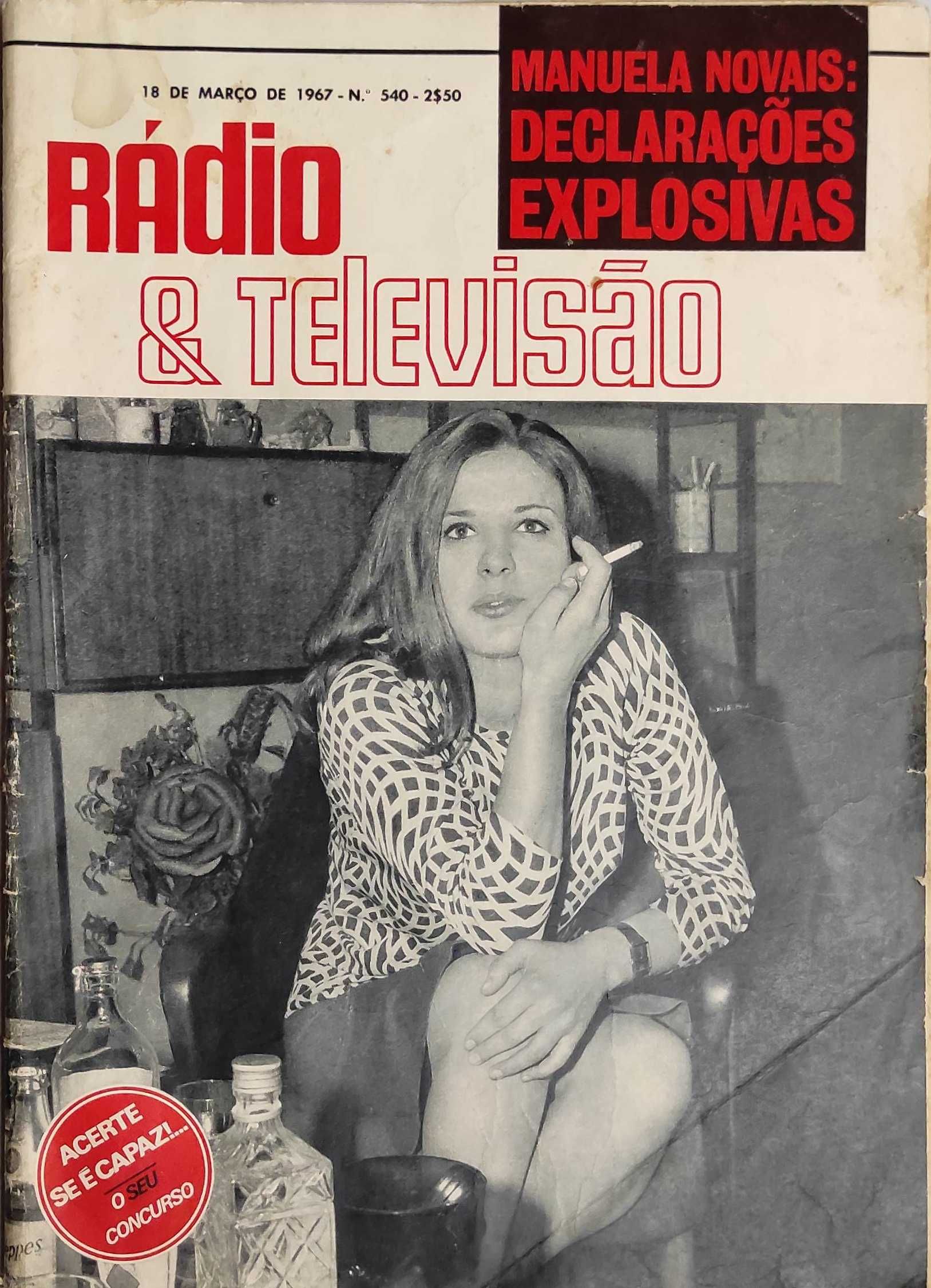 Revistas Vintage Rádio & Televisão (Ler Descrição)