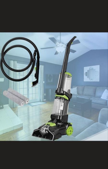 Вертикальний миючий пилосос для підлоги та меблів НМ-8807 Hoffmans Пил