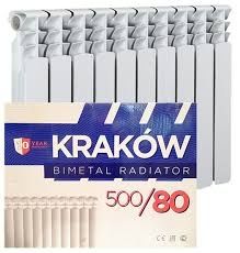 Биметаллические радиаторы KRAKOW 80 секционные