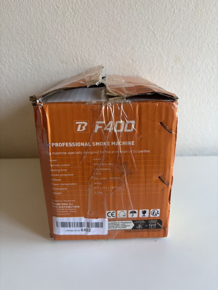 Máquina de fumo BoomToneDj F400