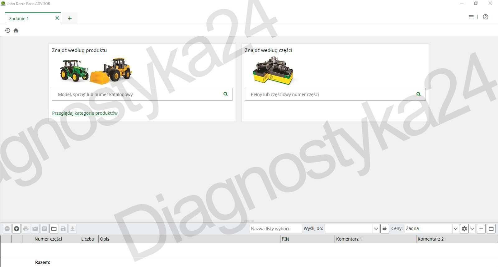 PROGRAM + KATALOG John Deere Service Advisor 5.3 Edl V2 V3 Polska Wer