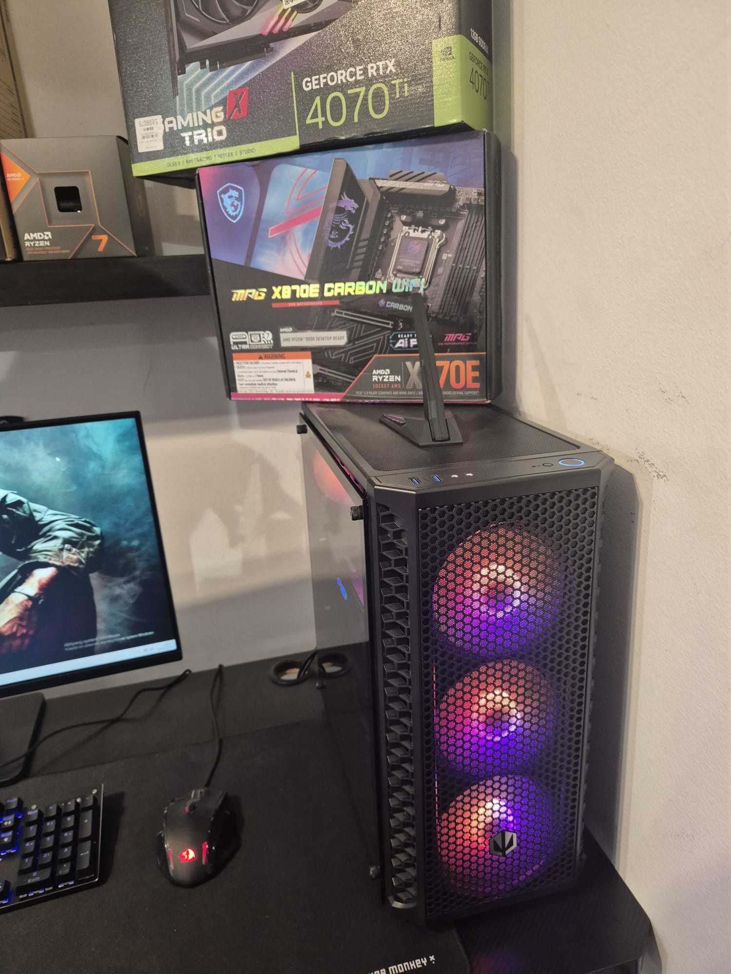 BESTIA komputer gamingowy ryzen 7 rtx 4070ti