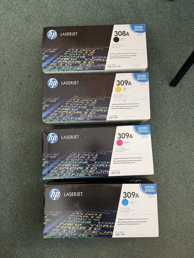 HP LaserJet 3500/3550 - zestaw 4 szt. tonerów