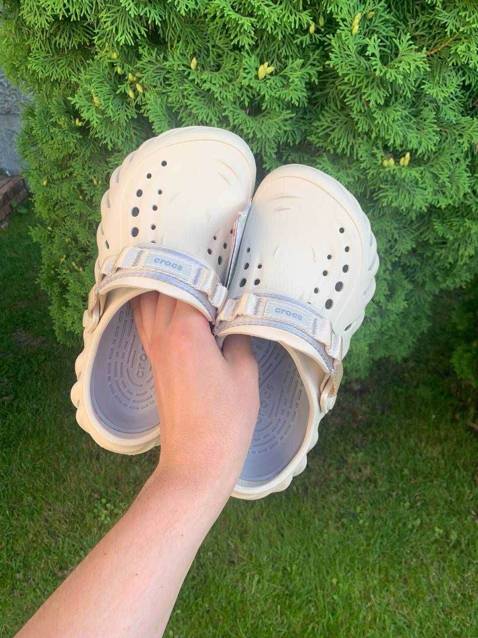 Чоловічі Крокси Ехо клог Crocs Echo Clog Дуже м'ягке взуття крокс