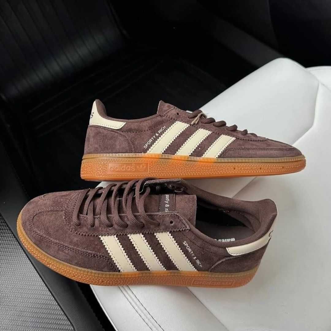 brązowy\Handball\adidas\nowy UnisexTrampki.39