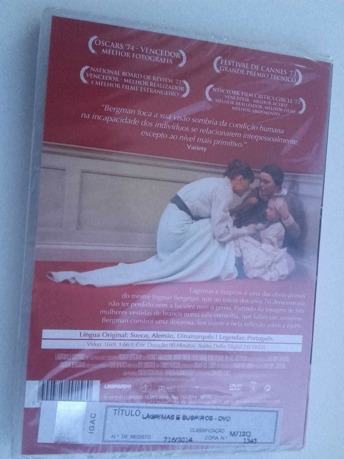 DVD "Lágrimas e suspiros", de Ingmar Bergman