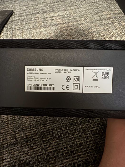 Soundbar 2.1 Samsung bluetooth super dźwięk bas stan bdb tanio HW-T420