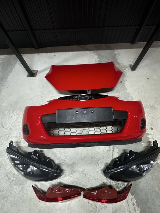 Ляда кришка багажника кляпа mazda 2 мазда