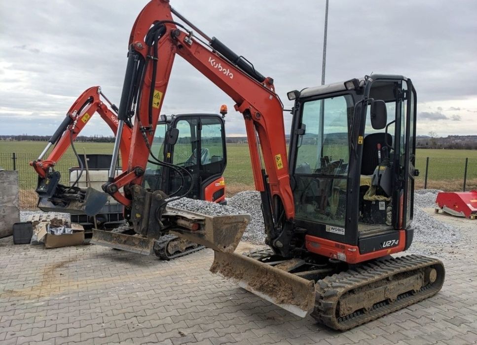 Koparka, minikoparka, wykopy, drenaże