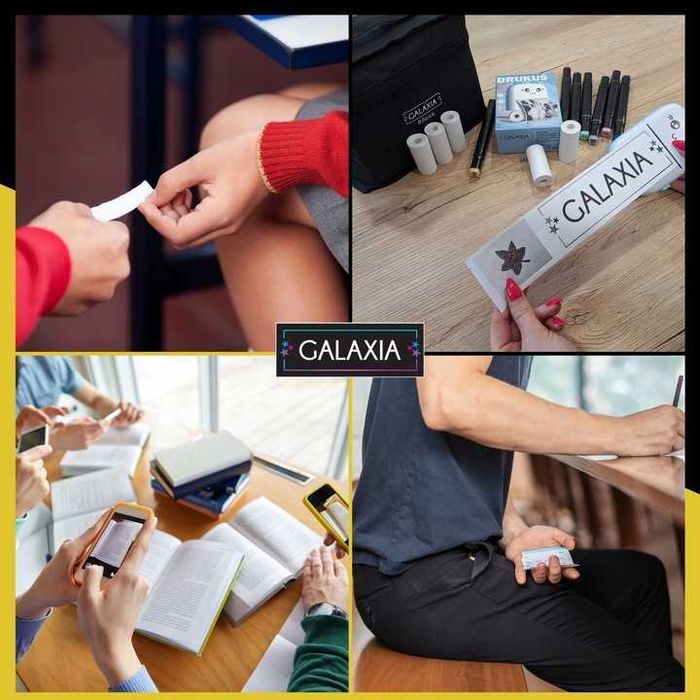 10x PAPIER TERMICZNY DO Mini Drukarki Drukuś Rolki Wkłady 57mm