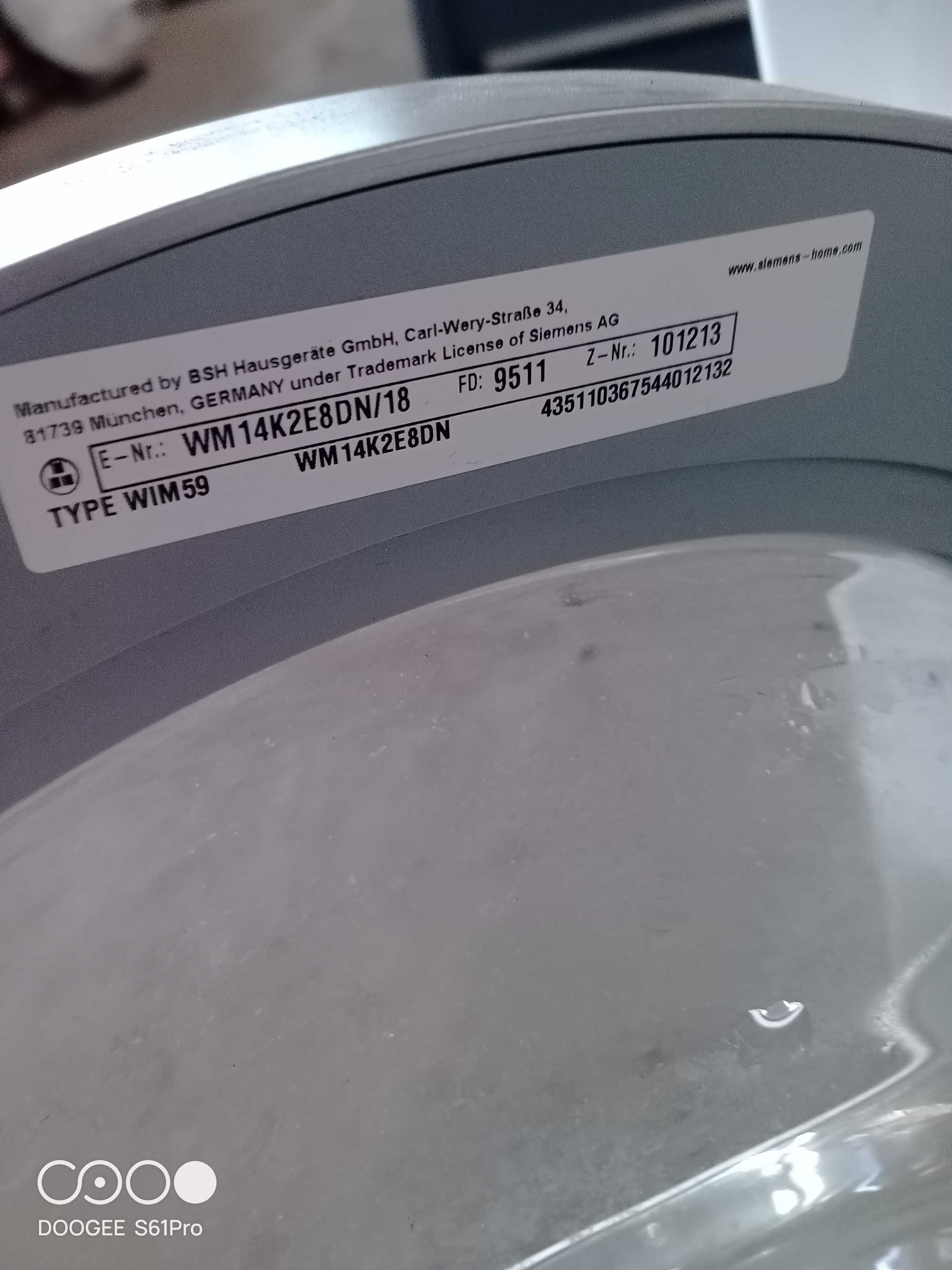 Pralka Siemens IQ 300