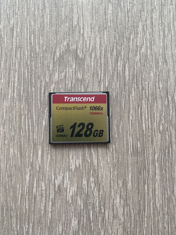 Карта пам‘яті флешка Compact Flash Transcend 128GB CF 1066