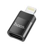 HOCO adapter ze złącza Typ C (żeński) do Lightning 8-pin UA17 czarny