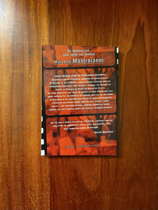 Marcello Mastroianni - Eu Lembro-me, Sim, Bem Me Lembro