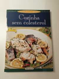 Livro "Cozinhar sem colesterol"