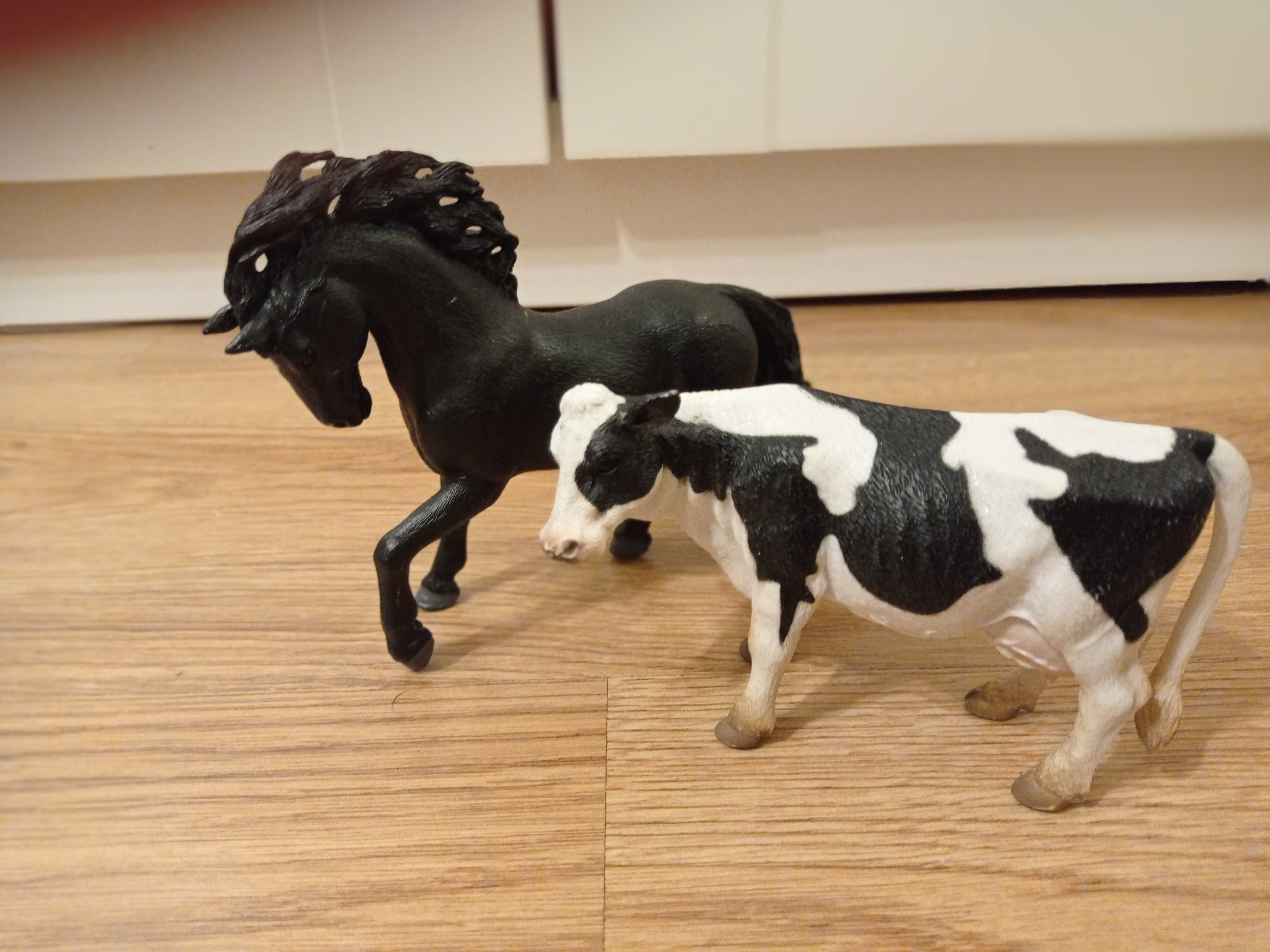 Koń- figurka Schleich i krowa- Collecta