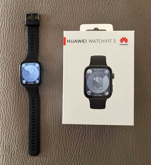 Smartwatch Huawei Watch Fit 3 preto