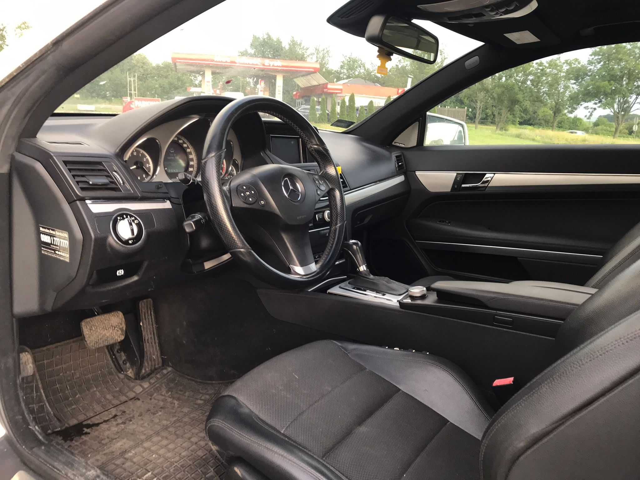Mercedes E250 CGI W207 1.8 turbo coupe AMG panorama automat 2010