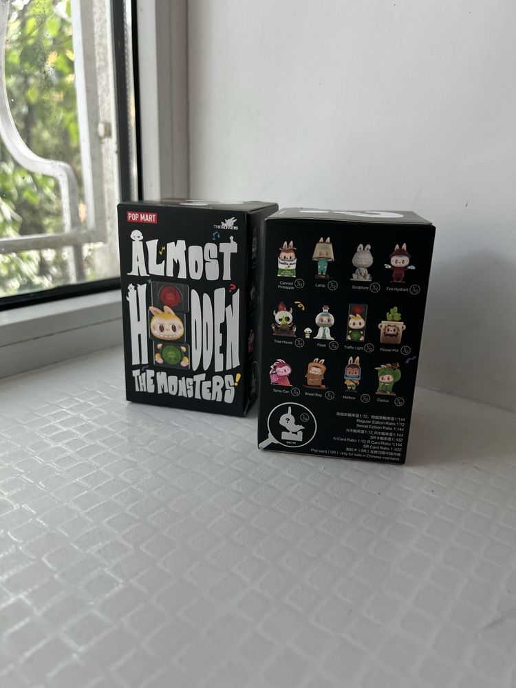 Колекційні фігурки Pop Mart/Bearbrick - закриті blind box, різні серії