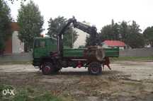 Transport,wywrotka,HDS ,łyżka,piach,ziemia,żwir,gruz