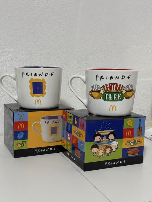 Лімітовані чашки Friends&Mcdonalds