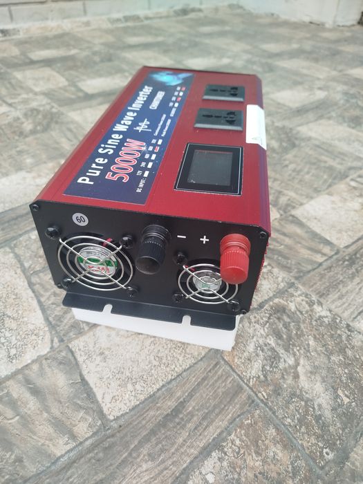 Інвертор напруги 5000w 60v 220v, чистий синус