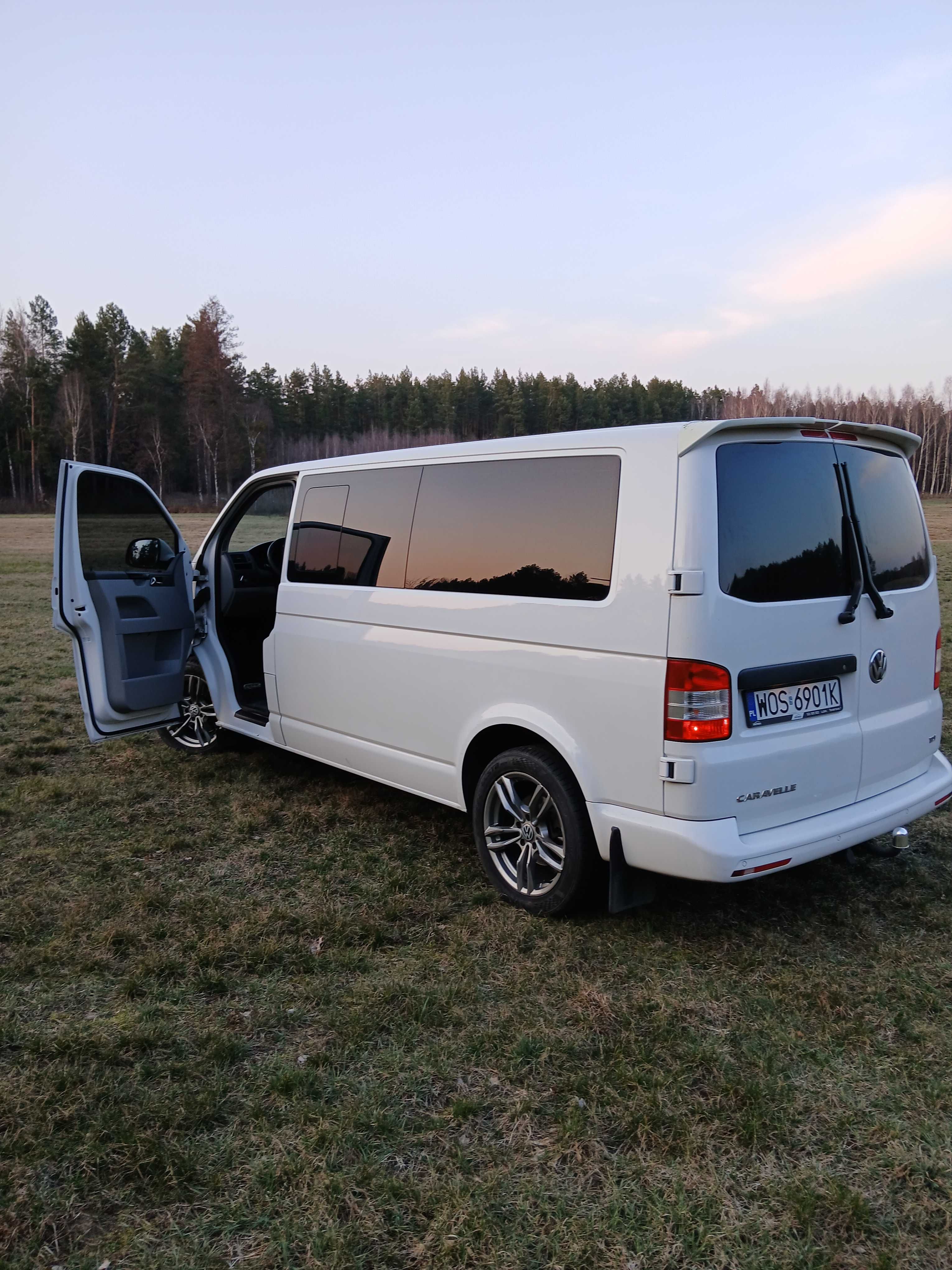 Caravelle Volkswagen long 170tys silnik Zamiana