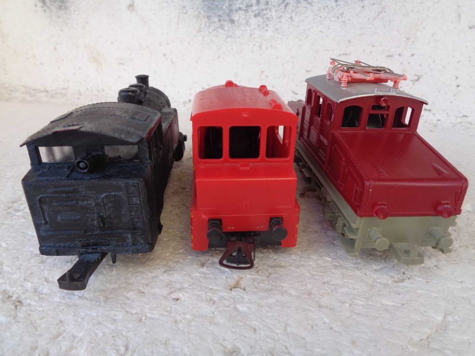 1:87 LIMA PROMOÇÃO lote de 3 locomotivas comboio