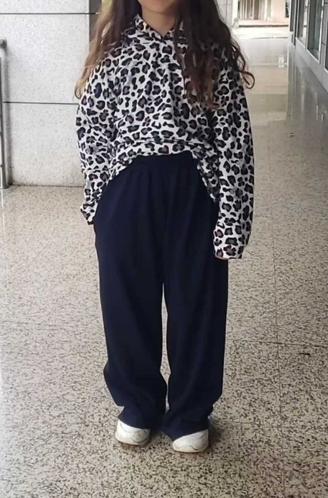 Conjunto  de menina cardado