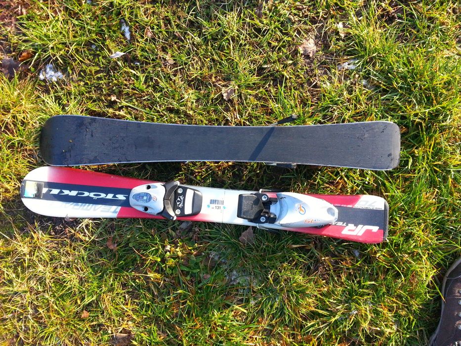 Narty 70 cm i 90 cm - stan bardzo dobry