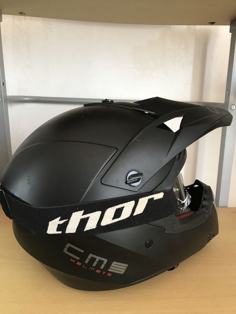 Capacete CMS c/ óculos THOR incluídos